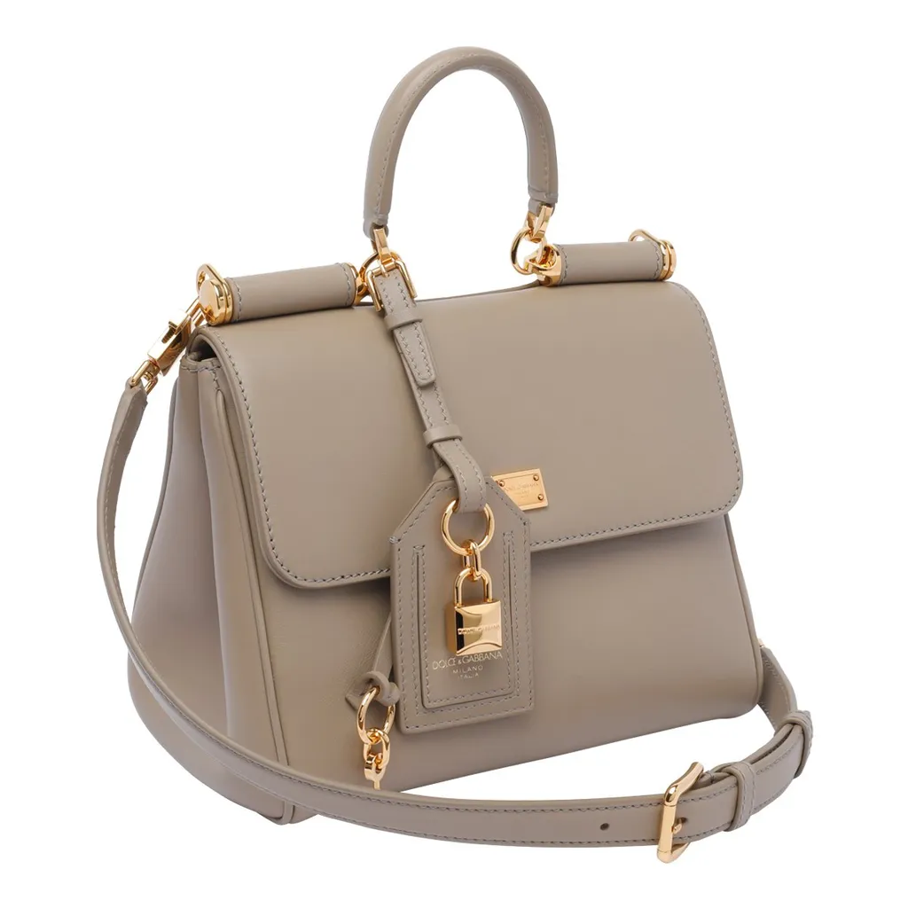 Sicily Foldover Top Tote Bag