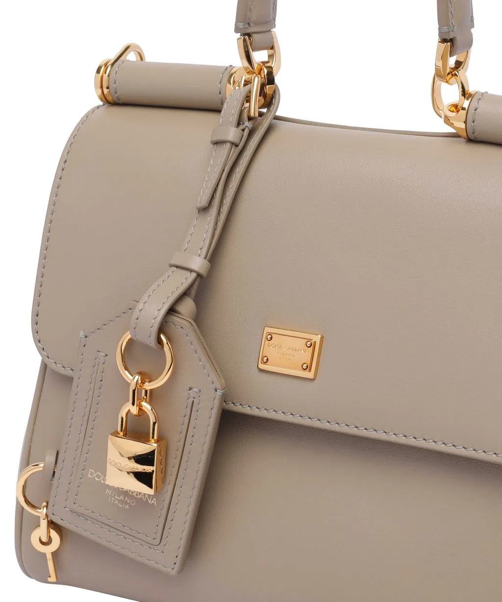 Sicily Foldover Top Tote Bag