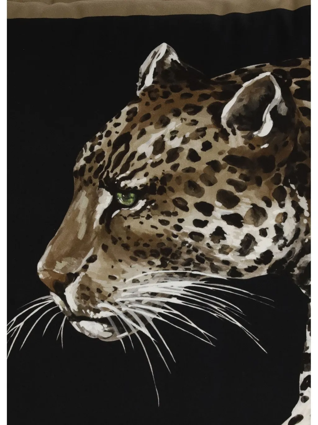Leopard Printed Medium Cushion