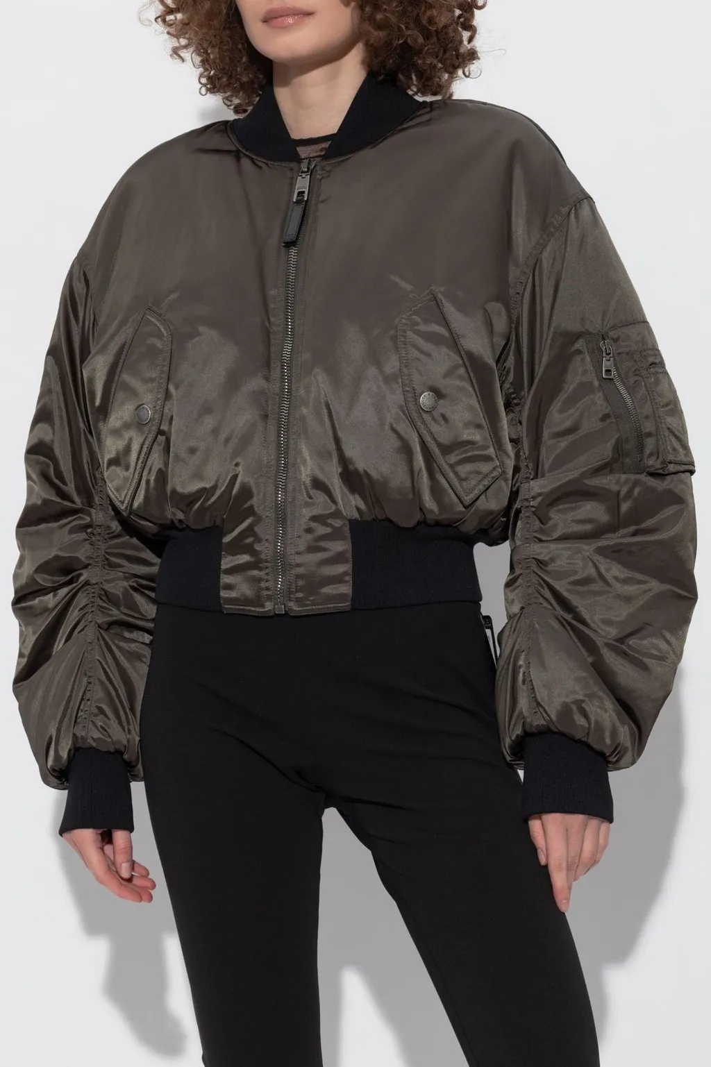 Zip-Up Oversized Jacket