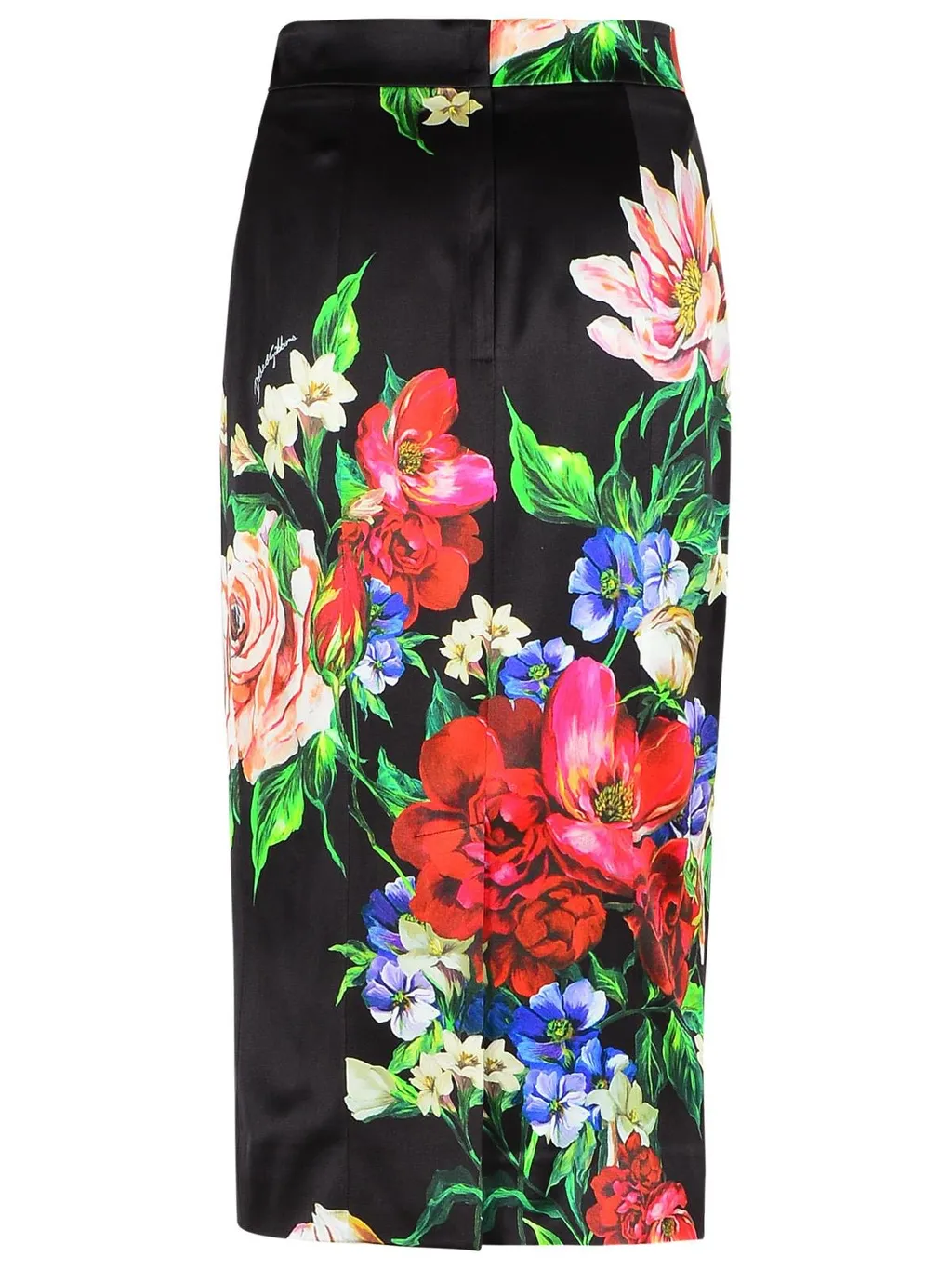 Floral Printed Midi Skirt