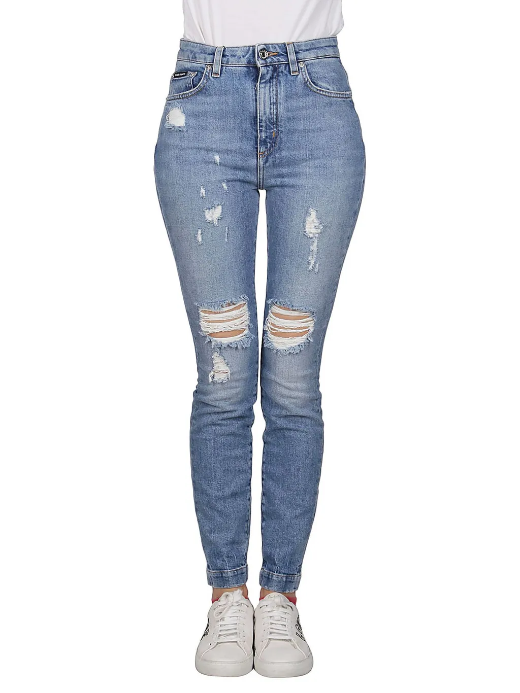 Audrey Distressed Skinny Jeans