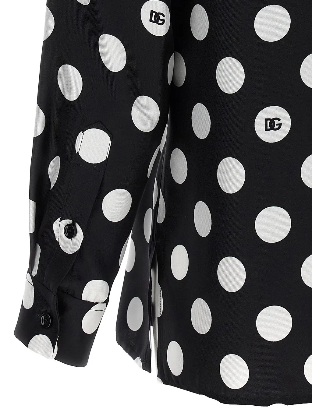 Mambo Polka Dot Print Shirt