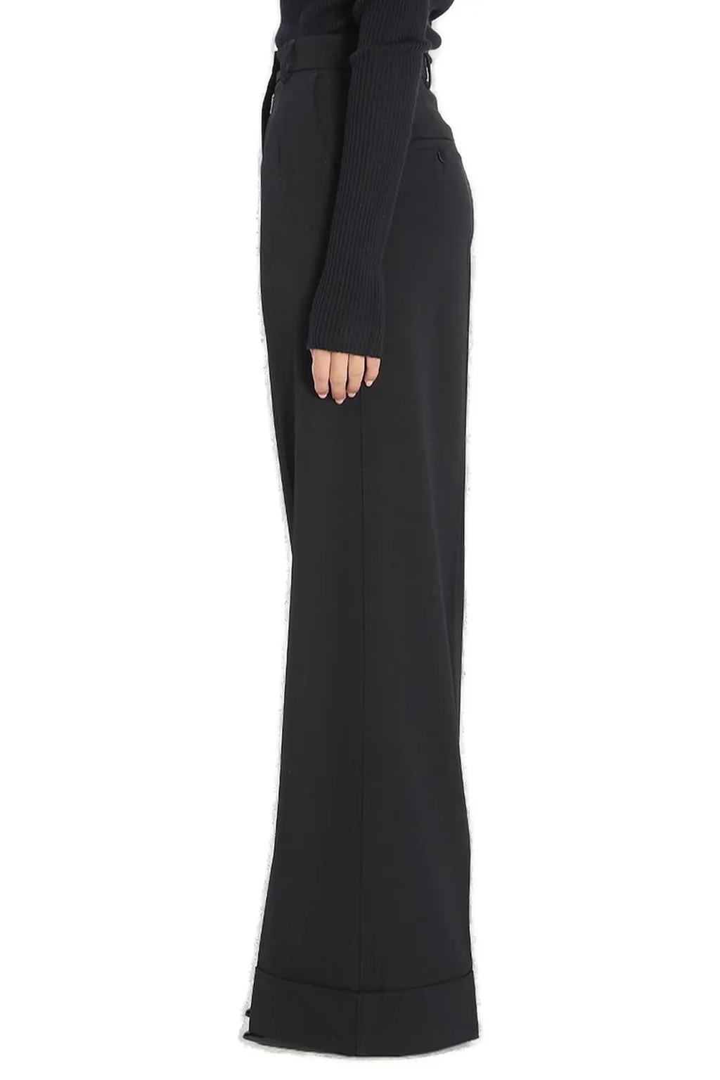 Bi-Stretch Straight Leg Trousers