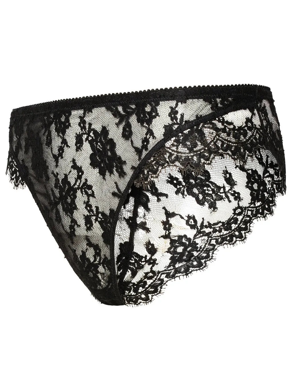 High Waist Lace Briefs
