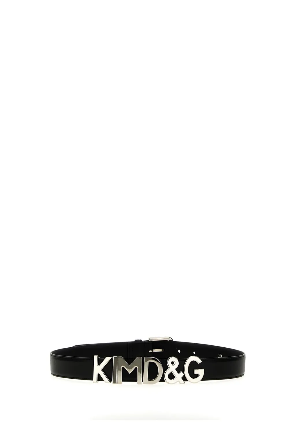Kim Logo Lettering Buckle Belt