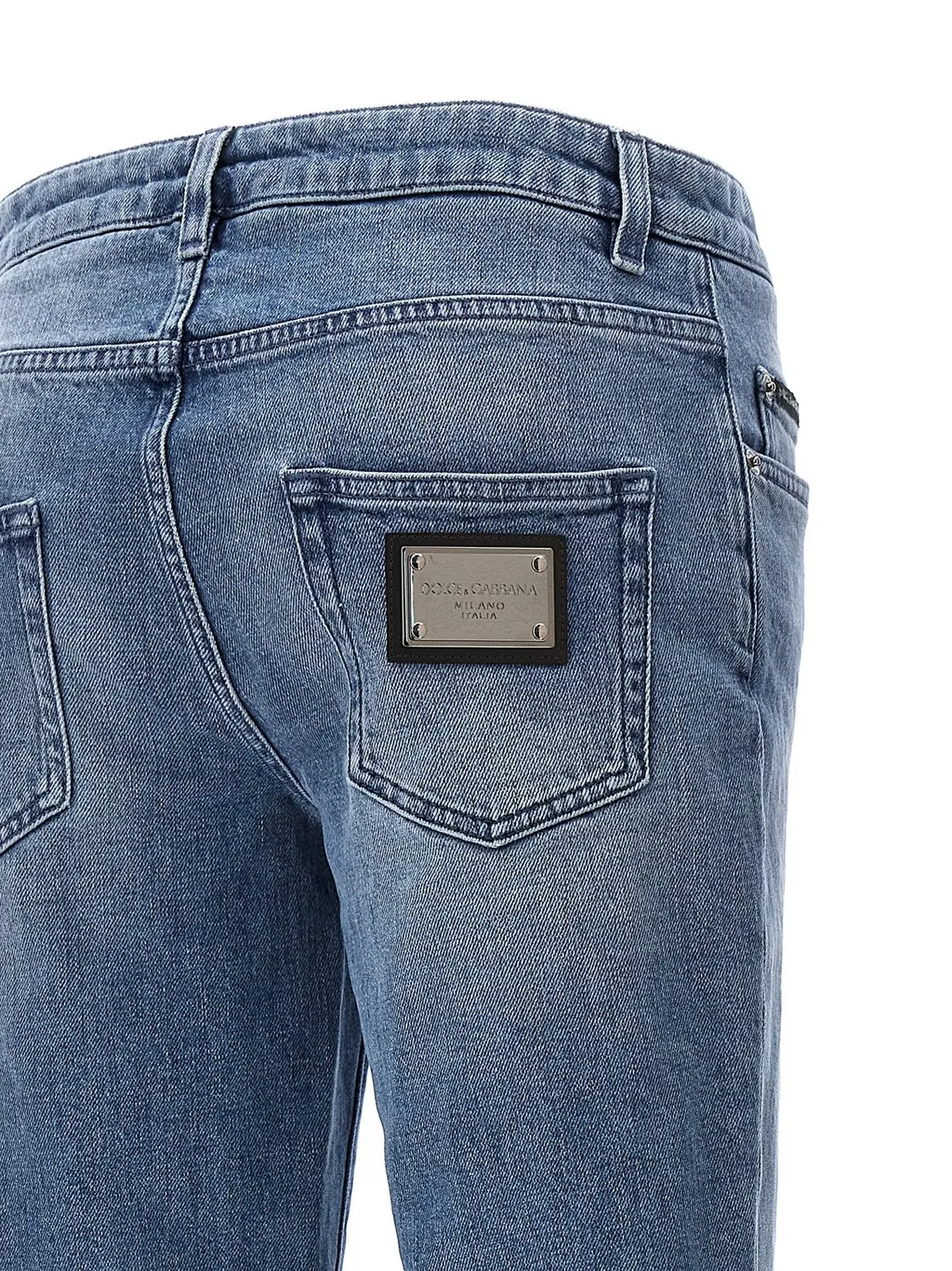 Logo Plaque Bootcut Jeans