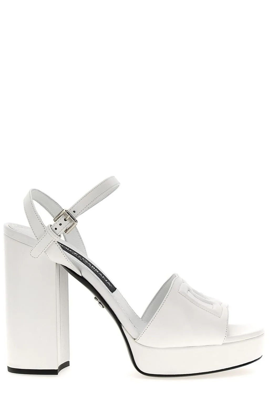 Dg Logo Platform Sandals