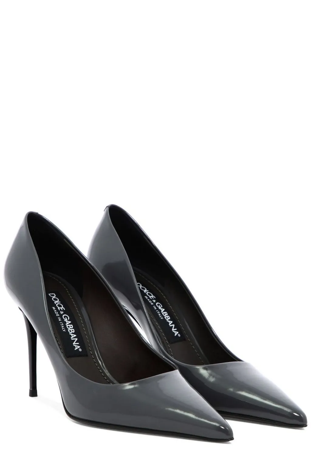 Pointed Toe Polished Pumps