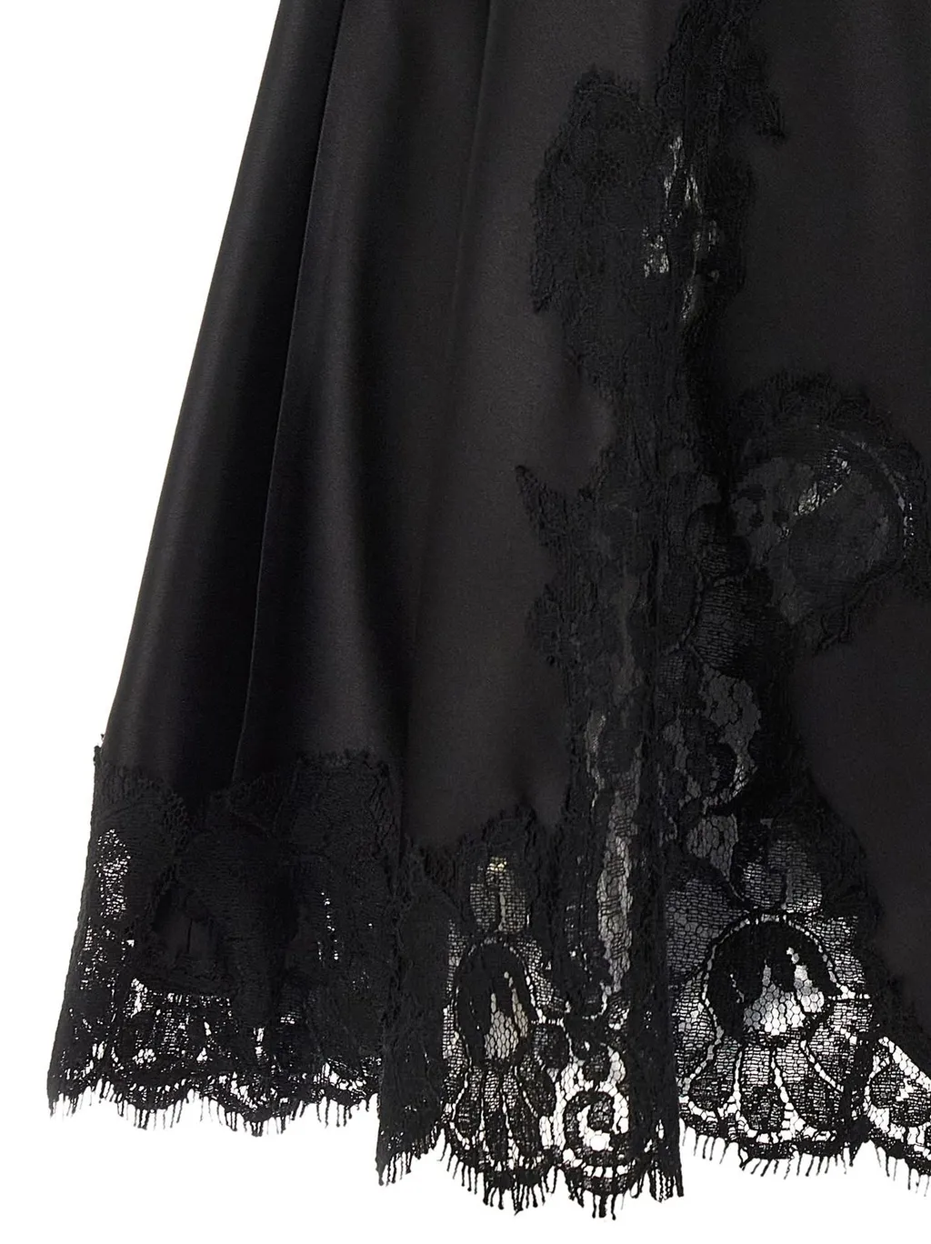 Lace Embellished Sleeveless Mini Dress