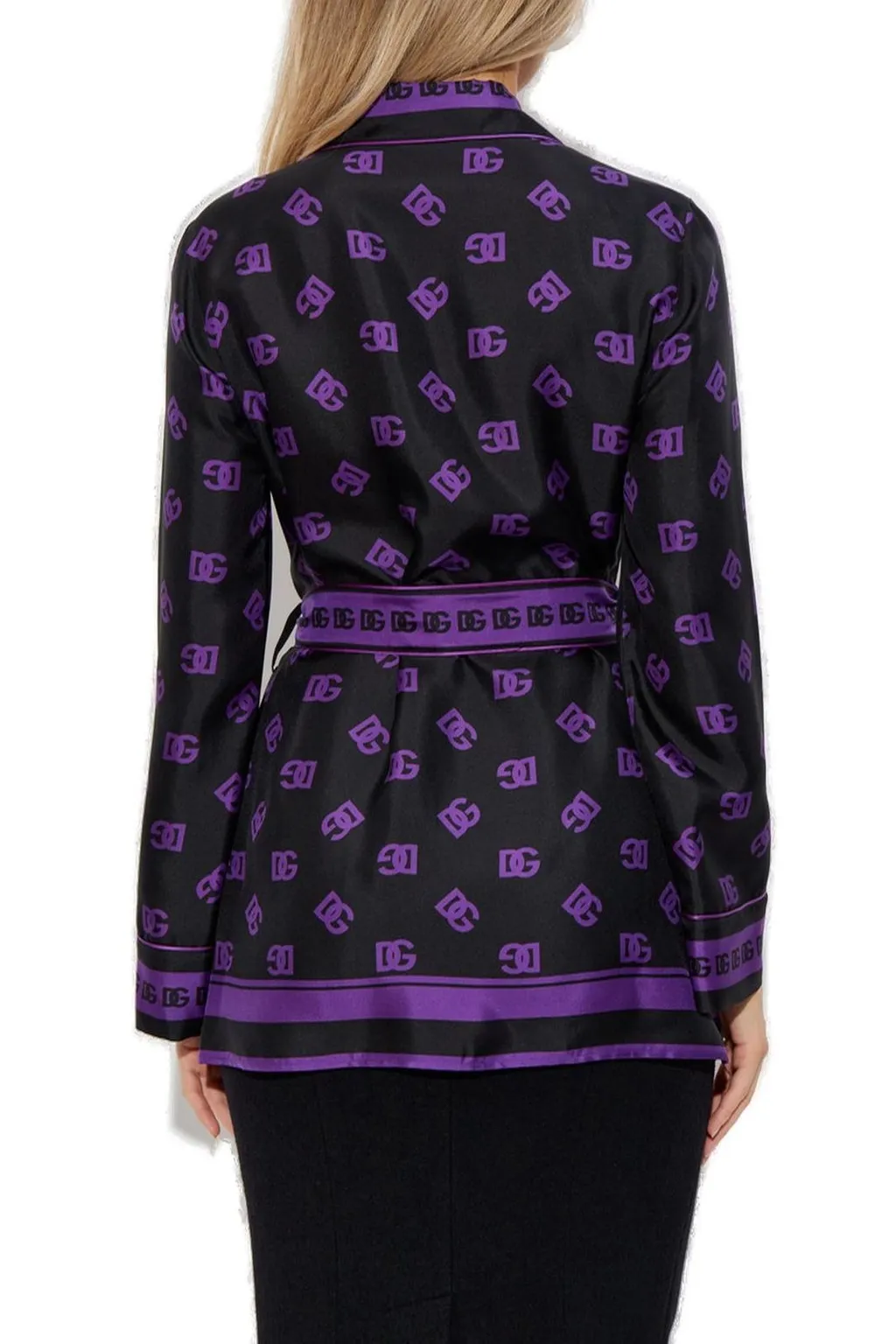 Dg All-Over Printed Twill Vanity Shirt