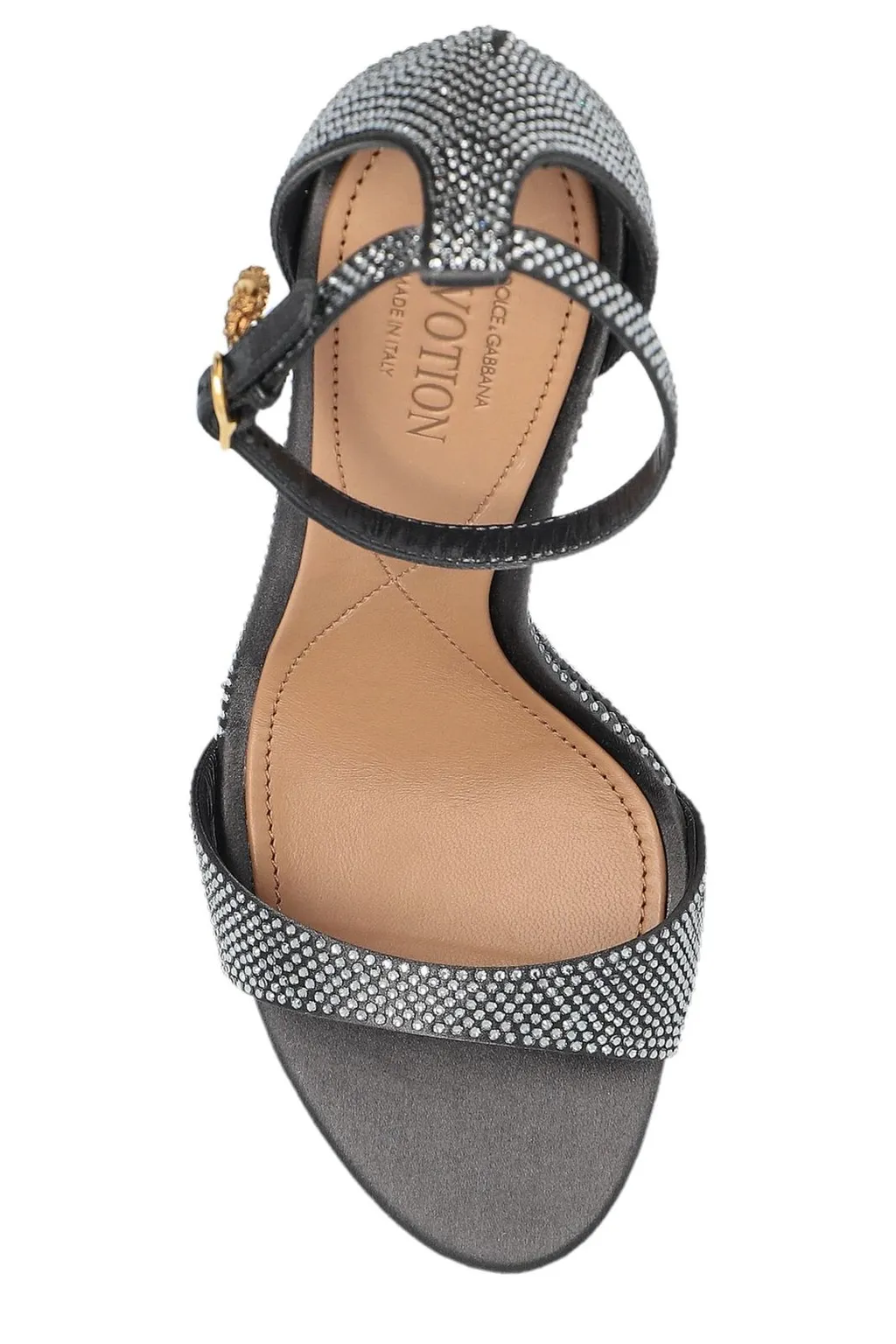 Embellished Ankle Strap Sandals