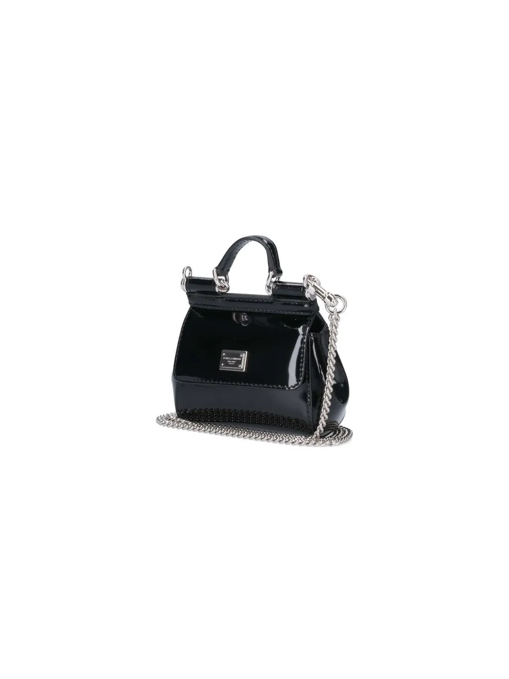 X Kim Logo-Plaque Foldover Top Mini Bag