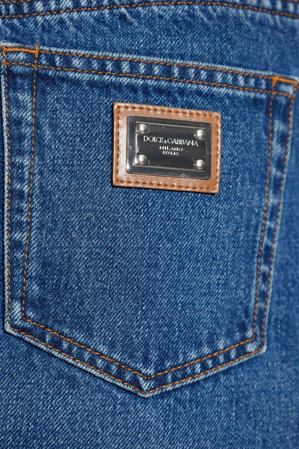 Straight Hem Mini Denim Skirt