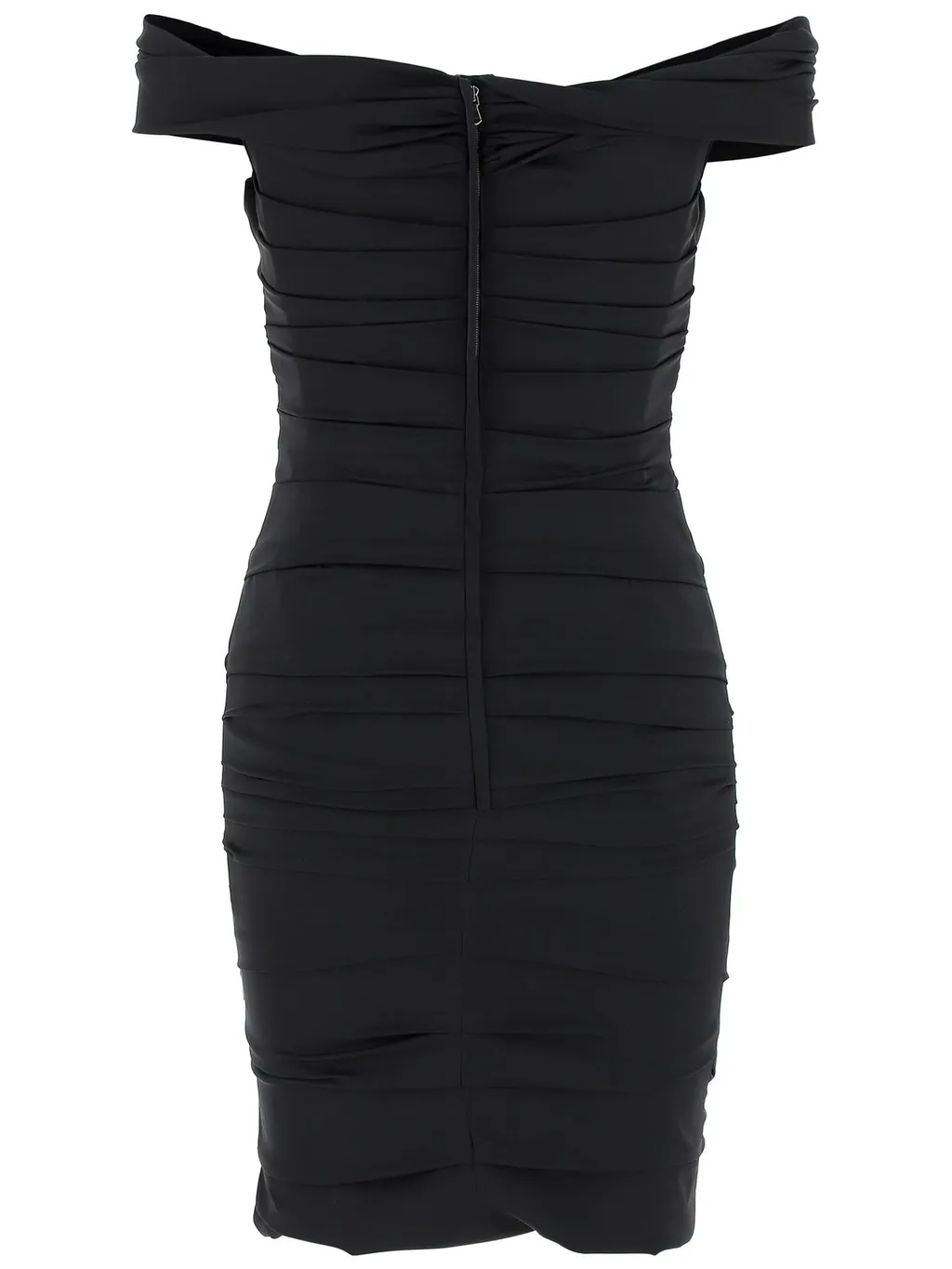 Off-The-Shoulder Ruched Dress