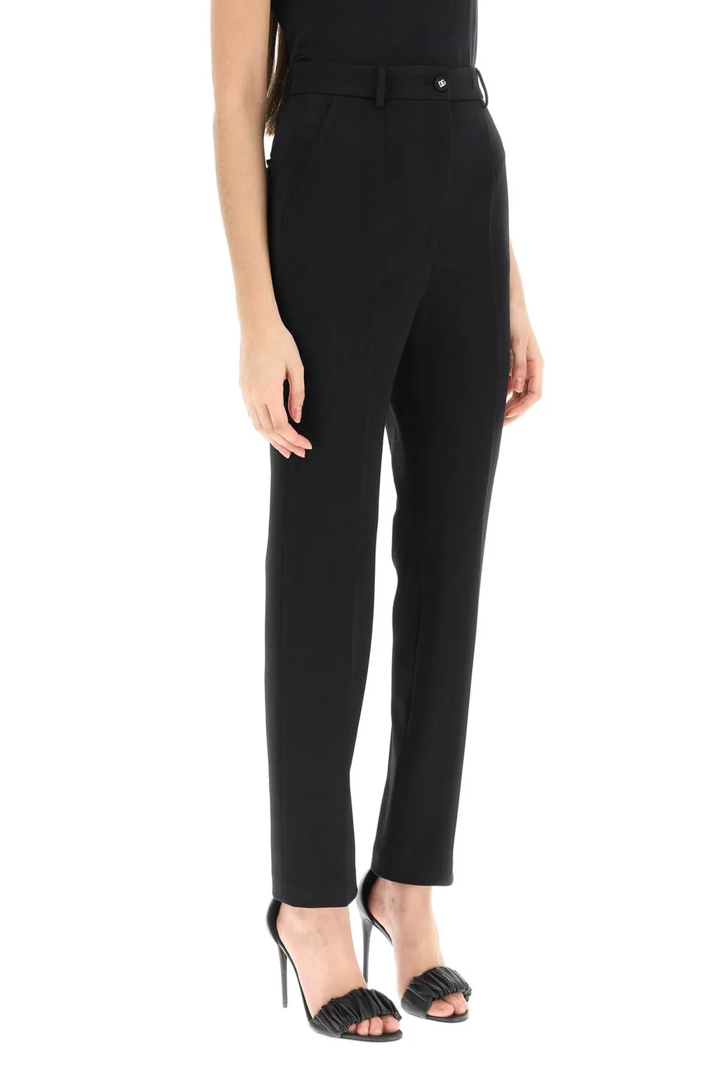 High Waist Milano Rib Pants