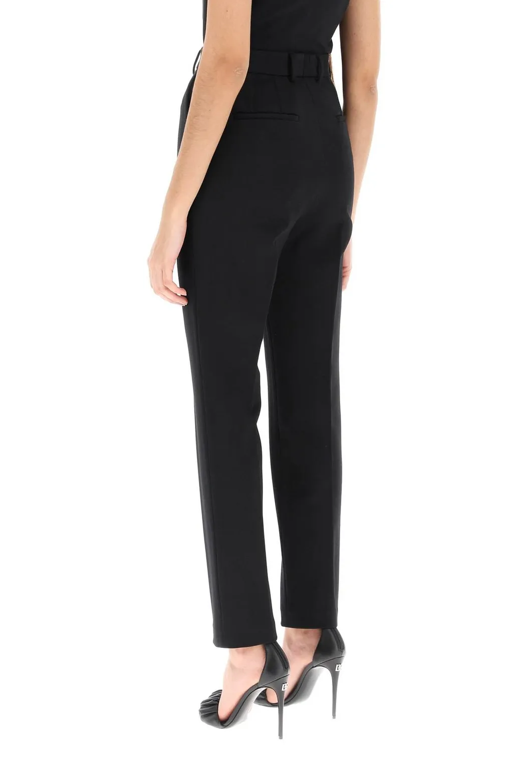 High Waist Milano Rib Pants