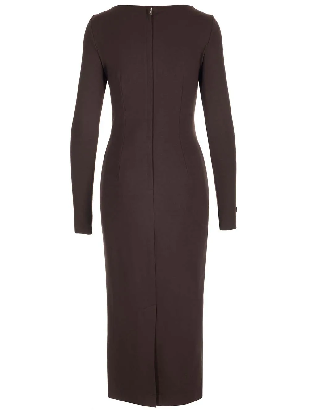 Square Neck Midi Dress