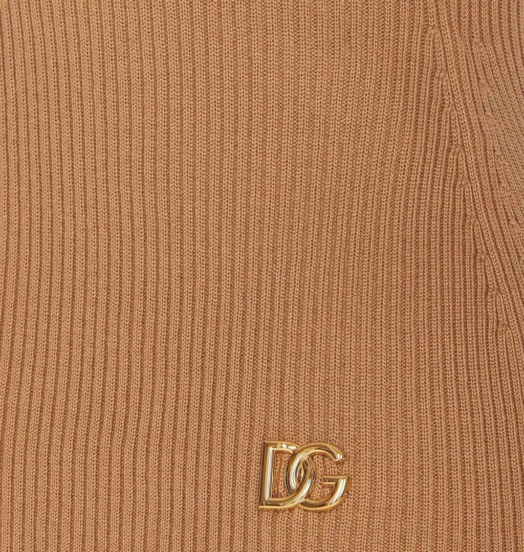 Button-Up Roll-Neck Cardigan