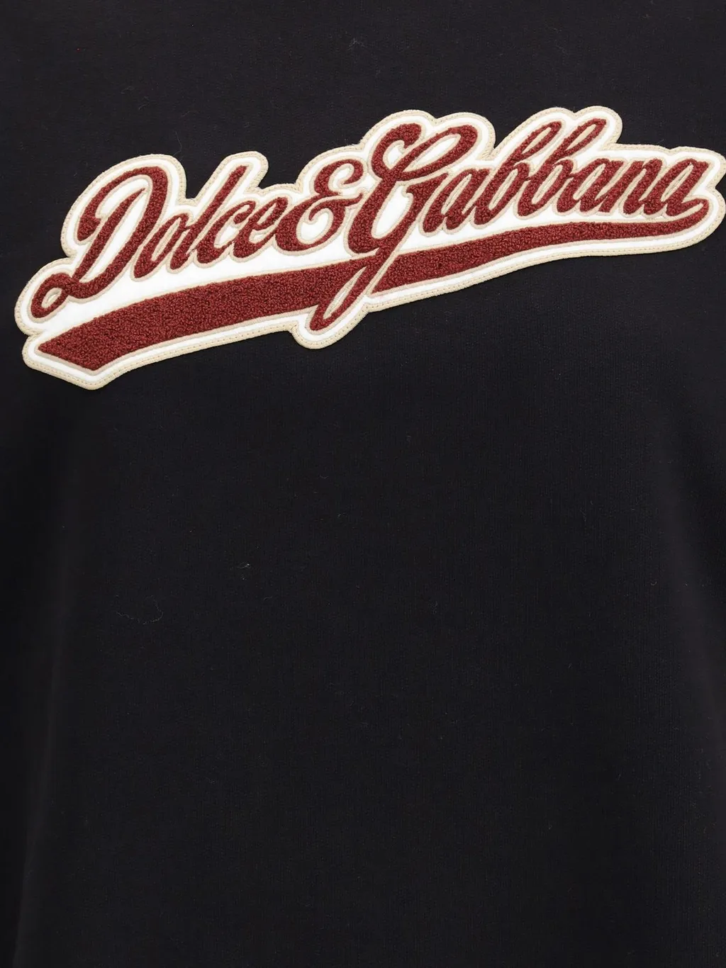 Logo Patch Crewneck Sweatshirt