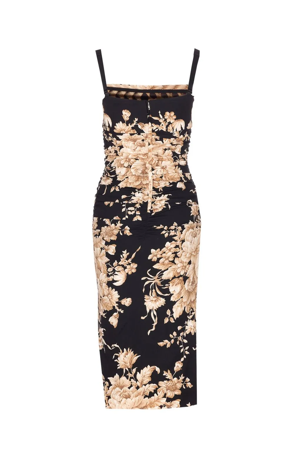 Floral Printed Midi Slip Dress