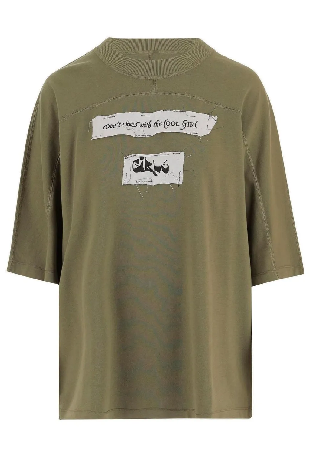 Patch Detailed Crewneck T-Shirt