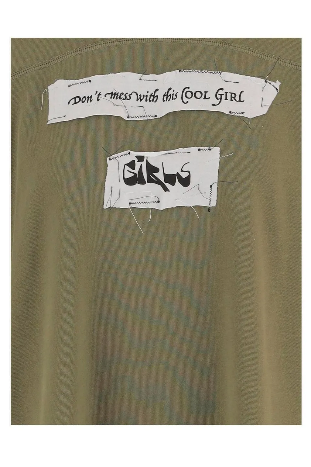 Patch Detailed Crewneck T-Shirt
