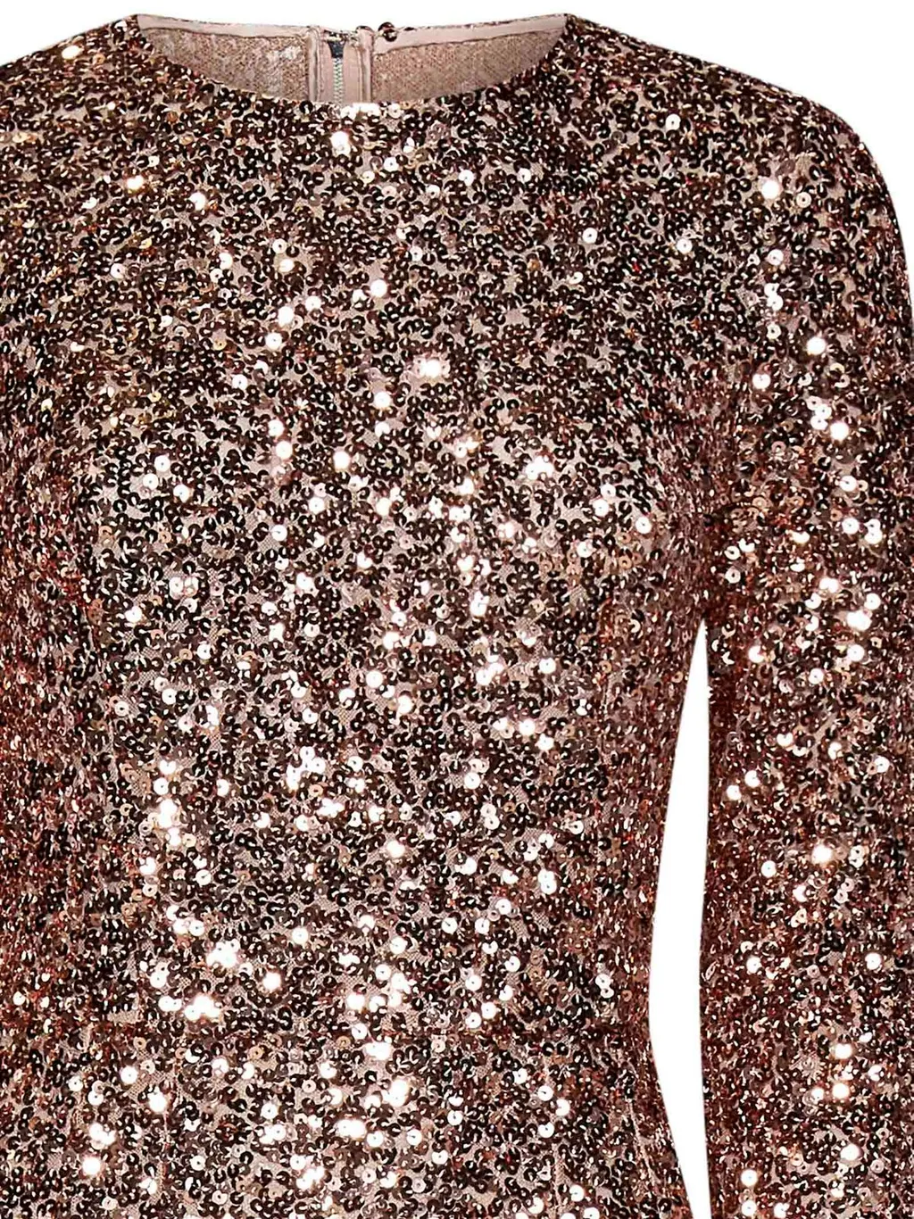 Sequin Embellished Midi Dress