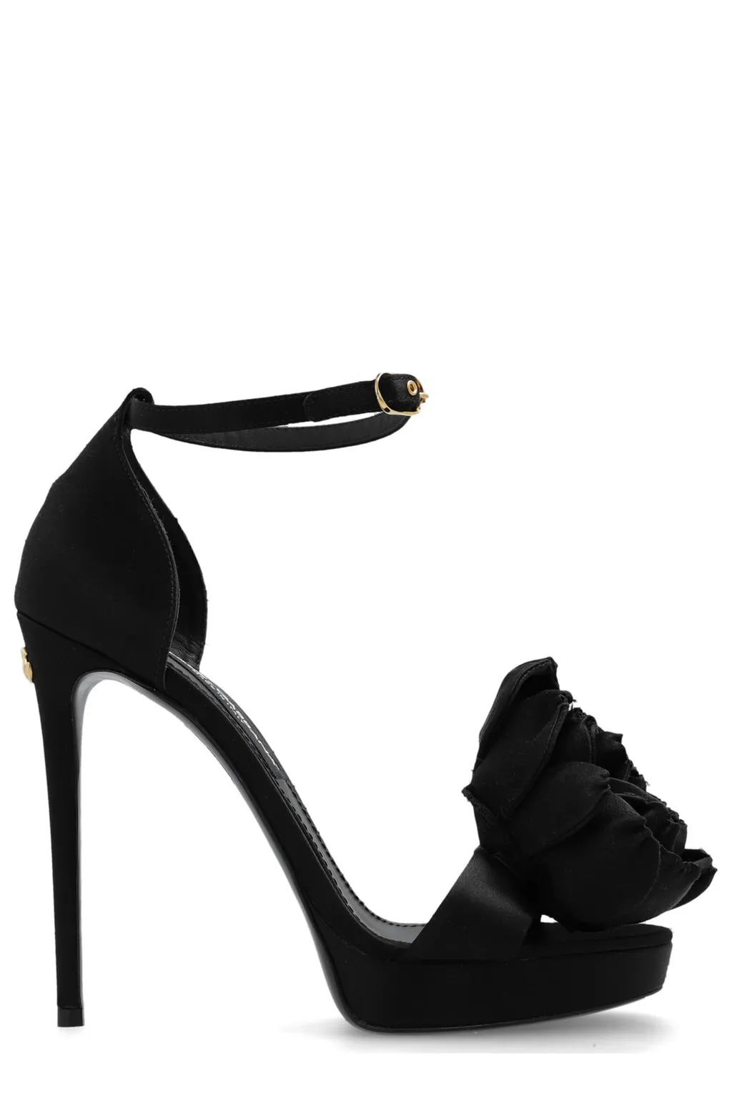 Flower Detailed Platform Sandals