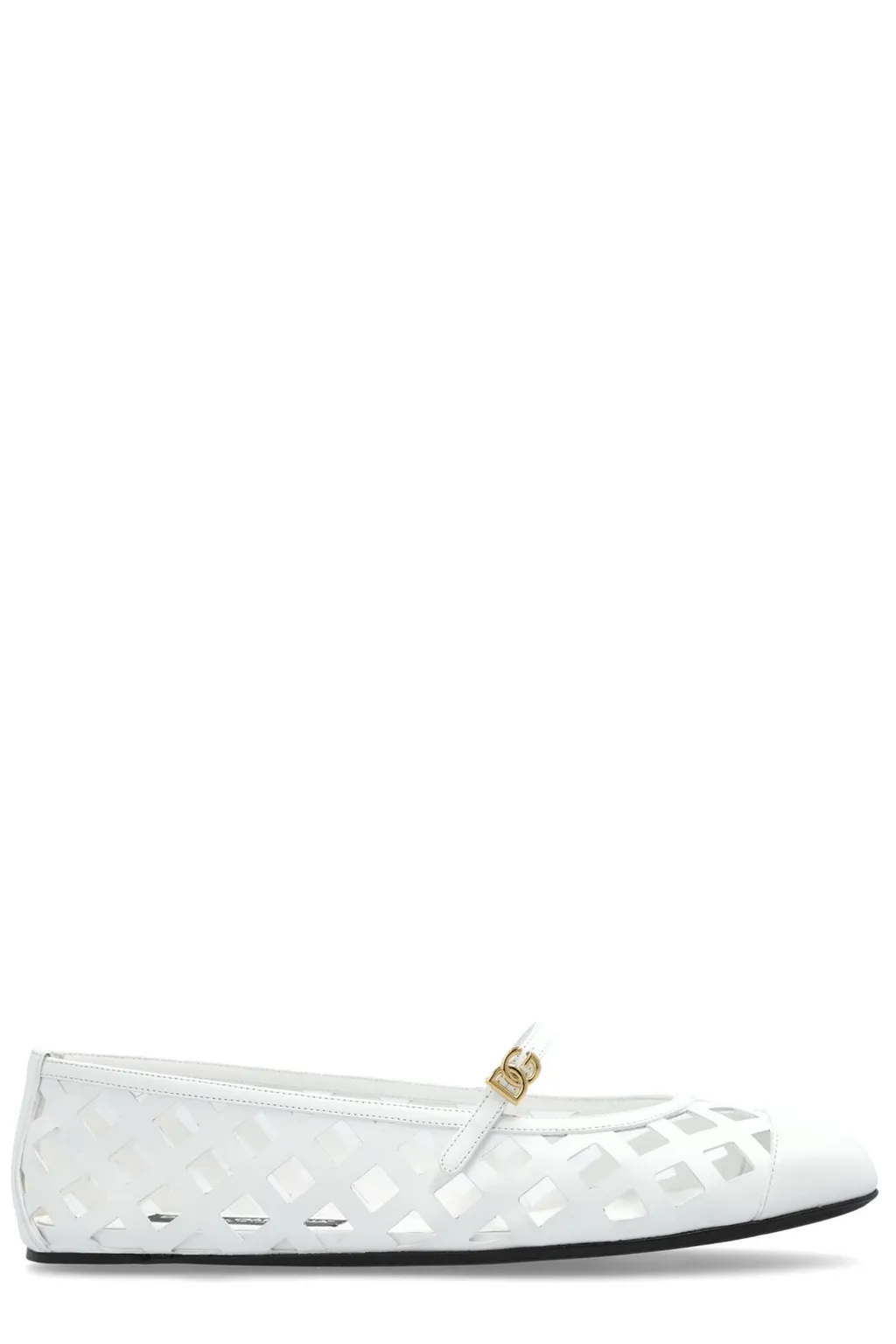Openwork Ballet Flats