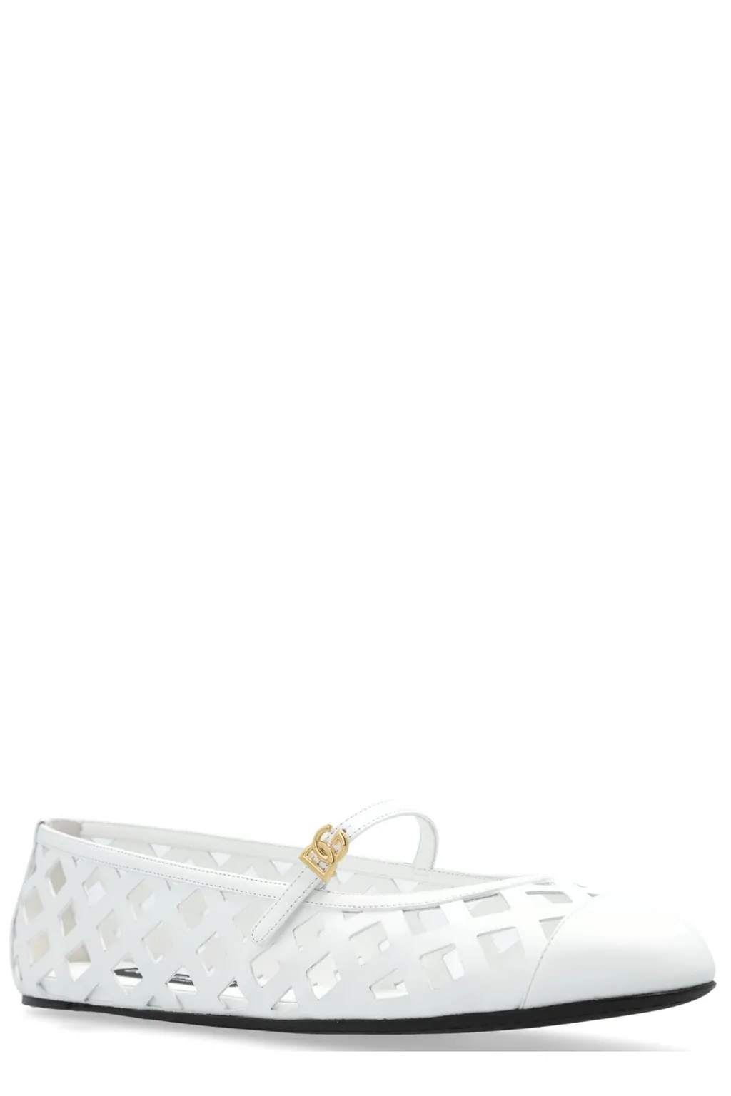 Openwork Ballet Flats