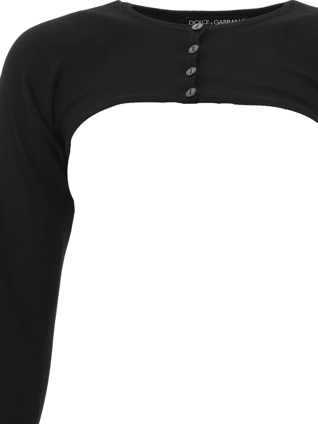 Kim Cropped Crewneck Cardigan
