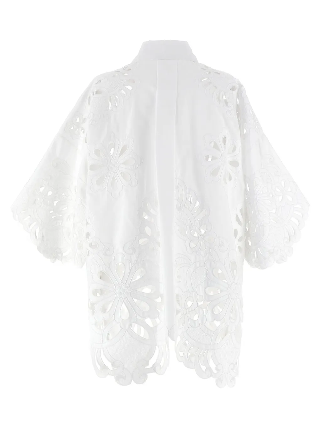 Cut-Out Embroidered Shirt