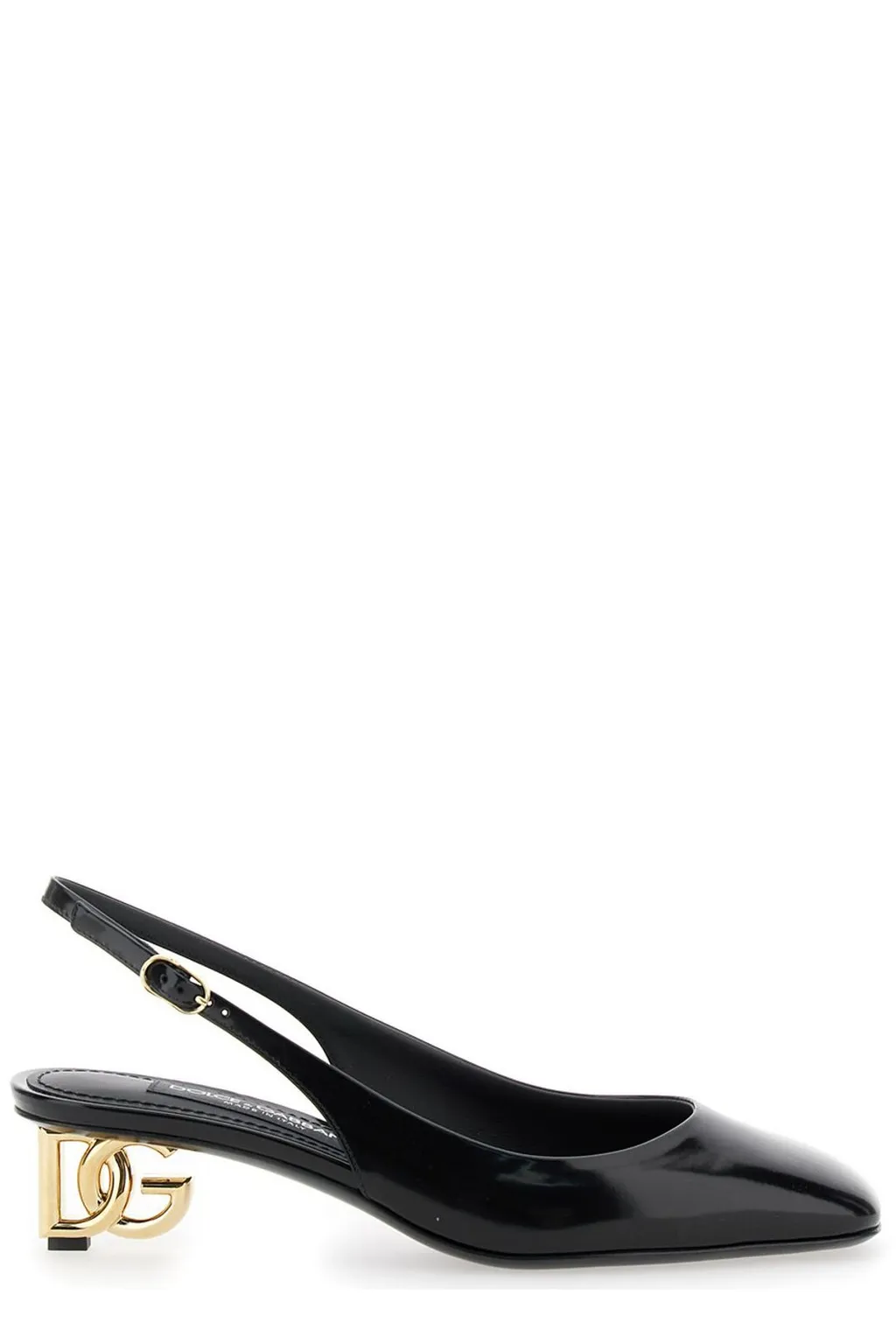 Square Toe Slingback Pumps