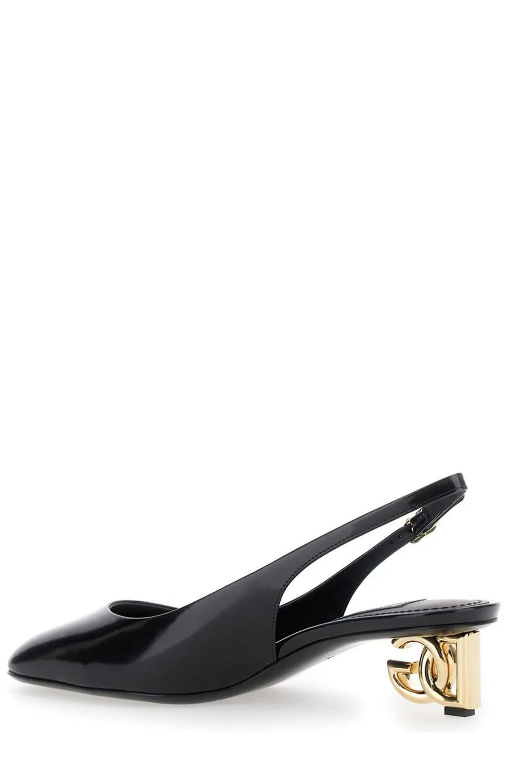 Square Toe Slingback Pumps