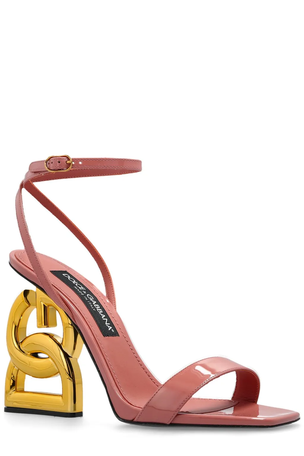 Keira Logo Heel Sandals