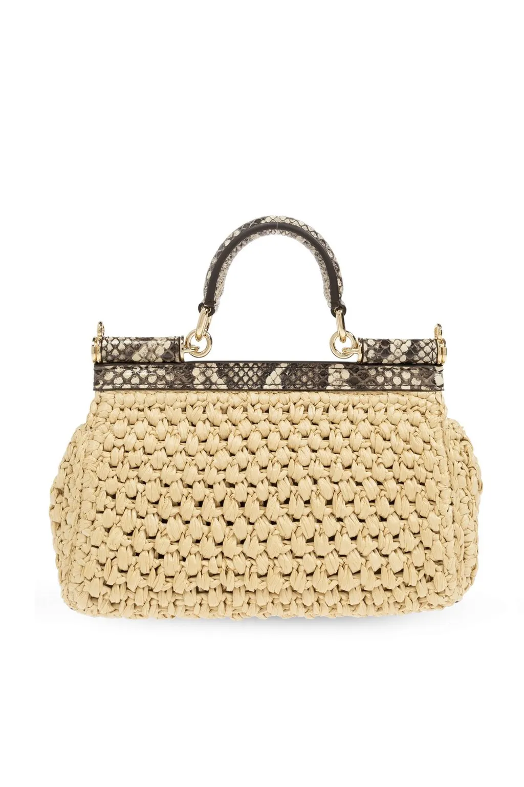 Small Sicily Logo Plaque Handbag