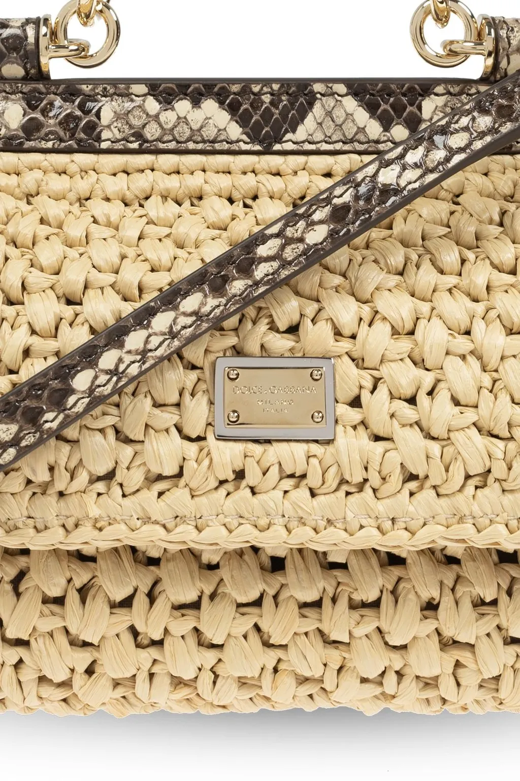 Small Sicily Logo Plaque Handbag