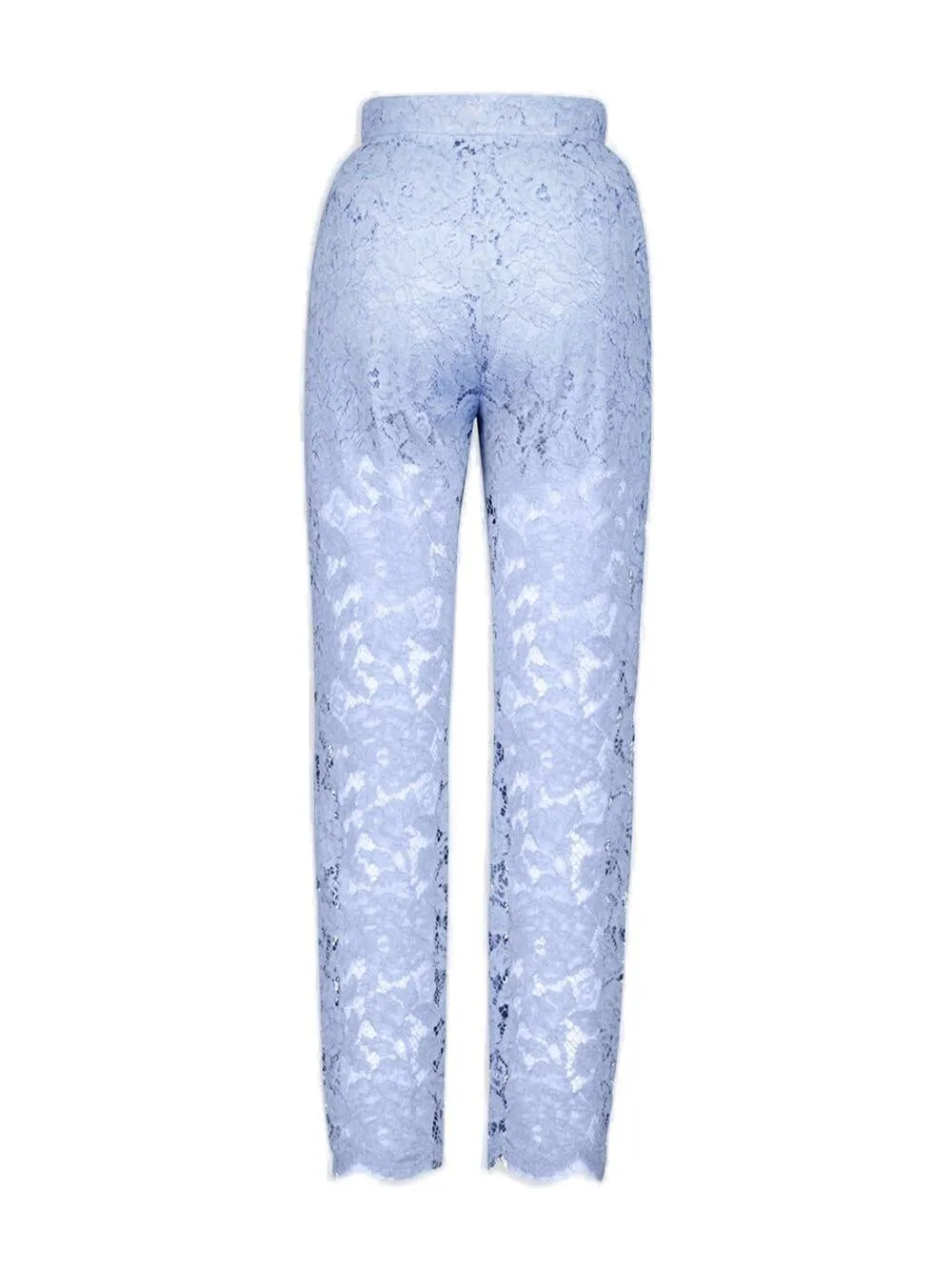 Floral Lace Tailored Pants