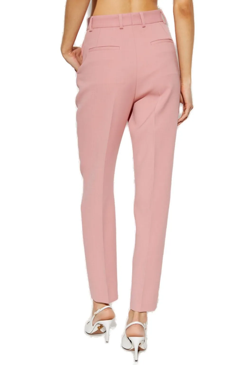 Pressed Crease Tailored Trousers