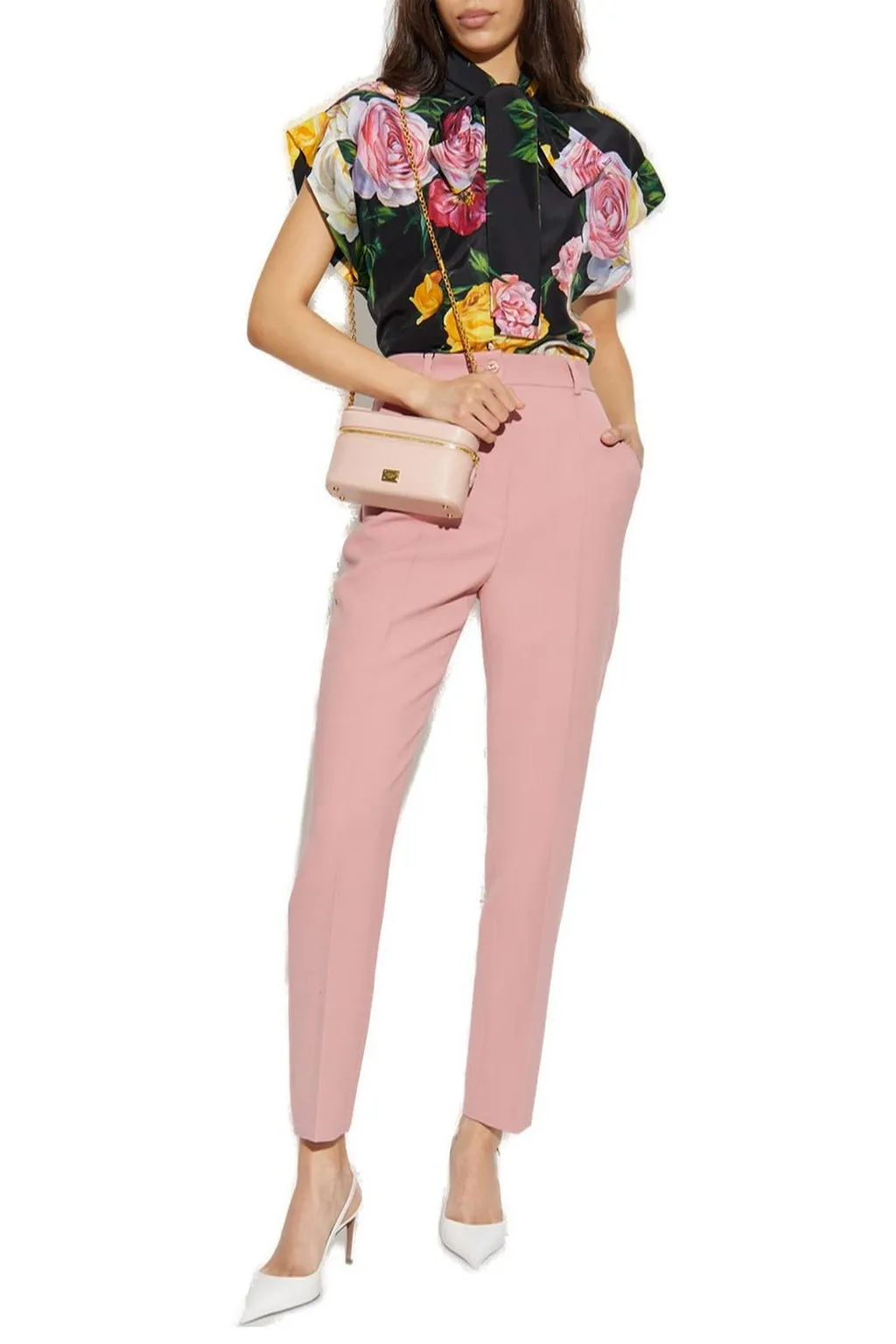 Pressed Crease Tailored Trousers
