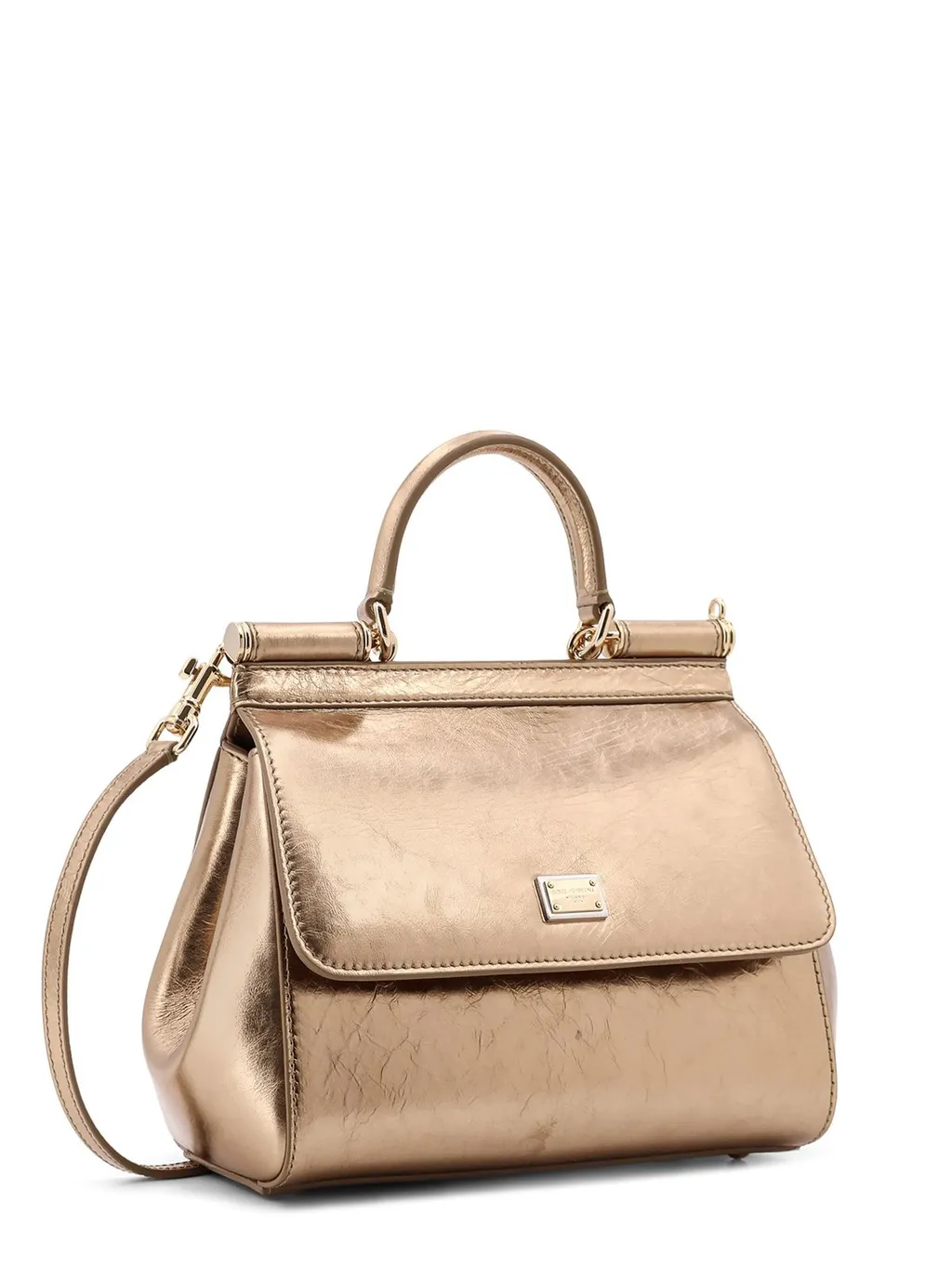 Sicily Logo Plaque Handbag