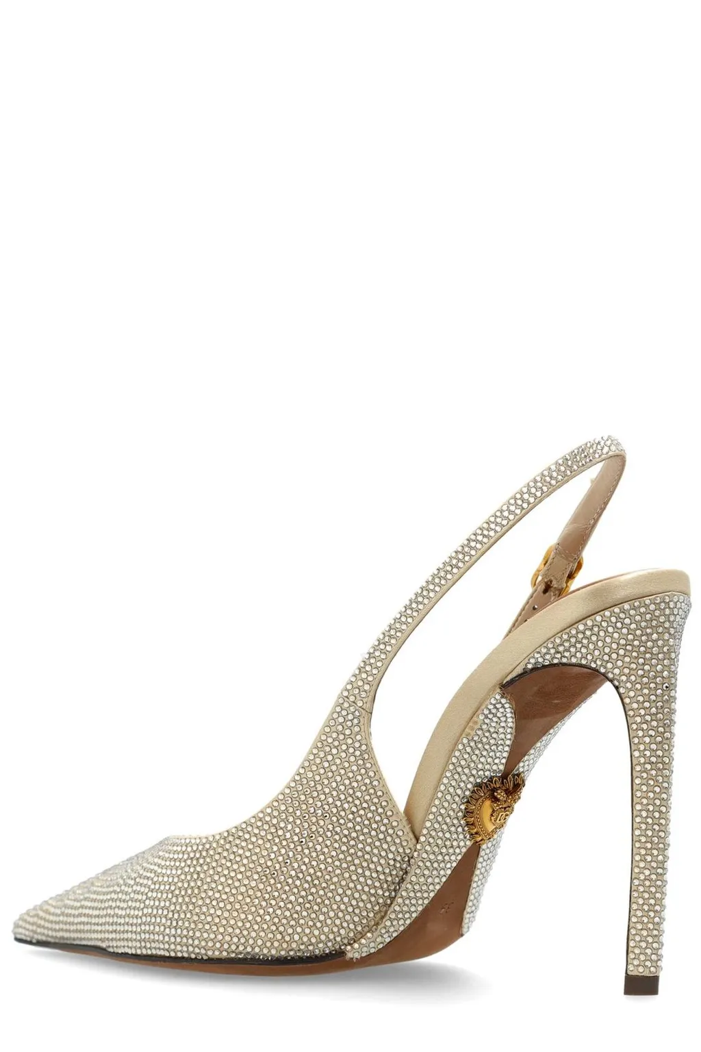 Embellished Pointed Toe Pumps