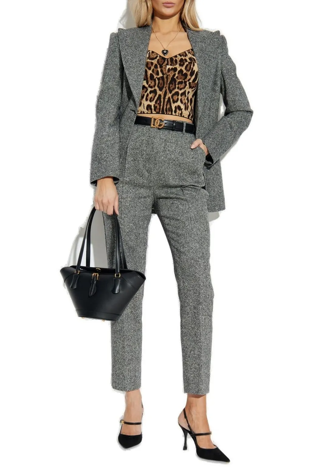 Single Breasted Straight Hem Jacket