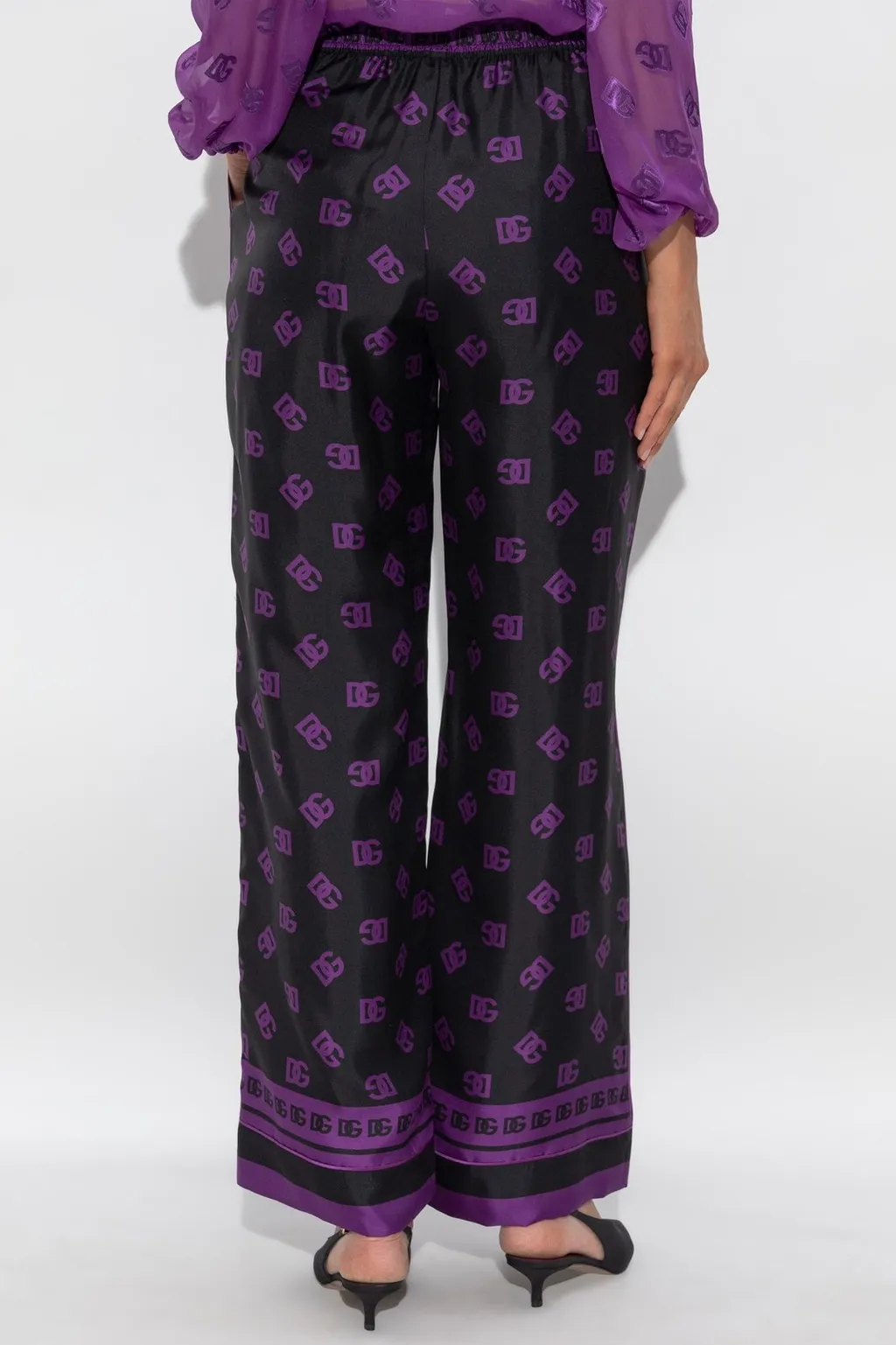 Monogram Jacquard Trousers