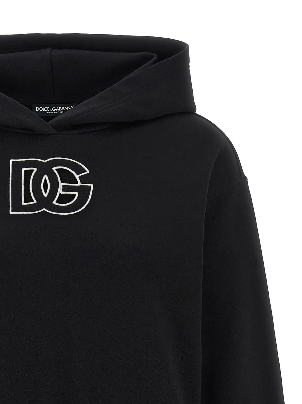 Dg Embroidered Hoodie