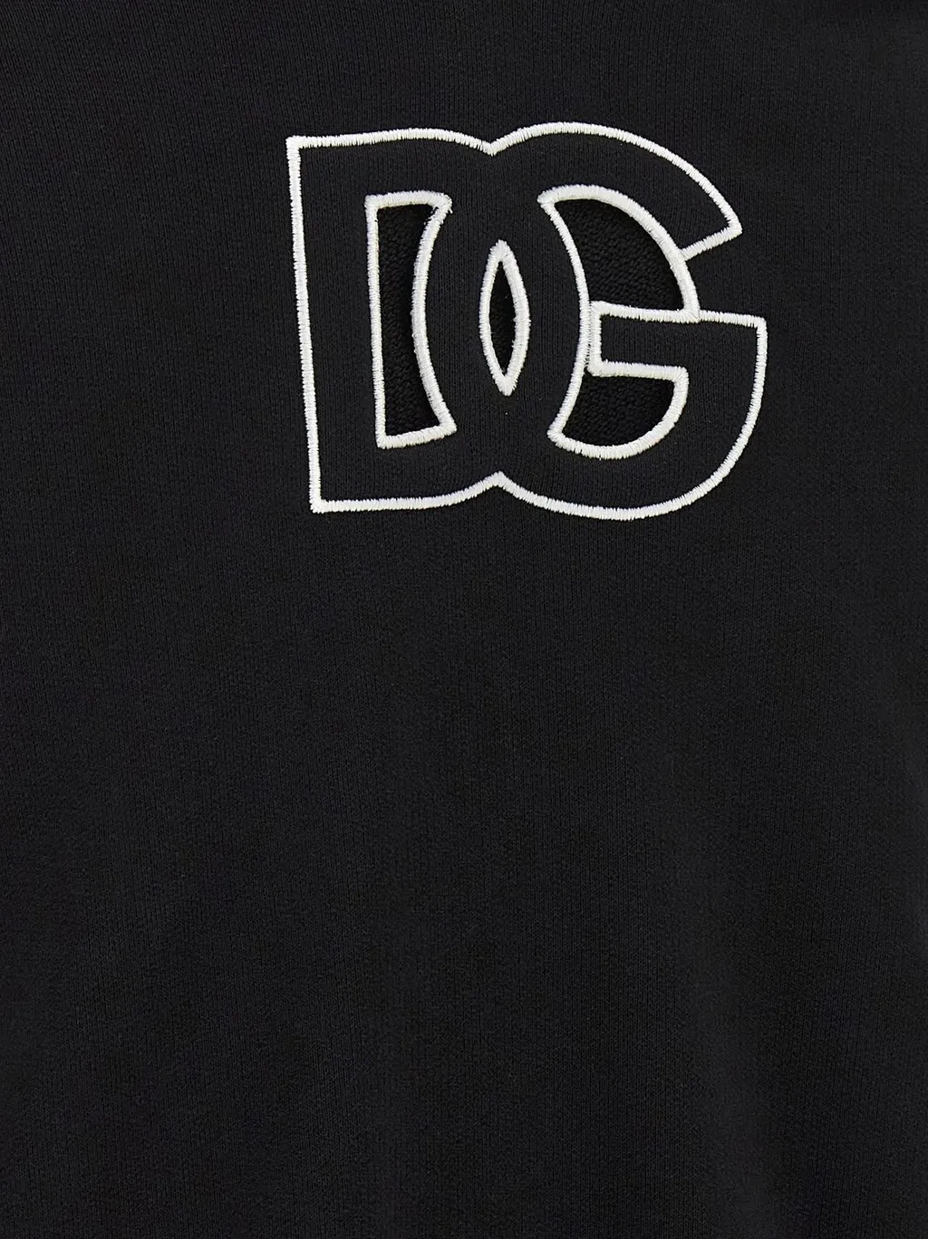 Dg Embroidered Hoodie