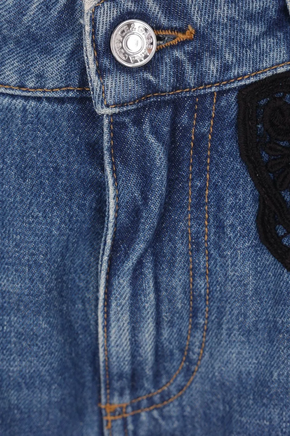 Lace Detailed Jeans