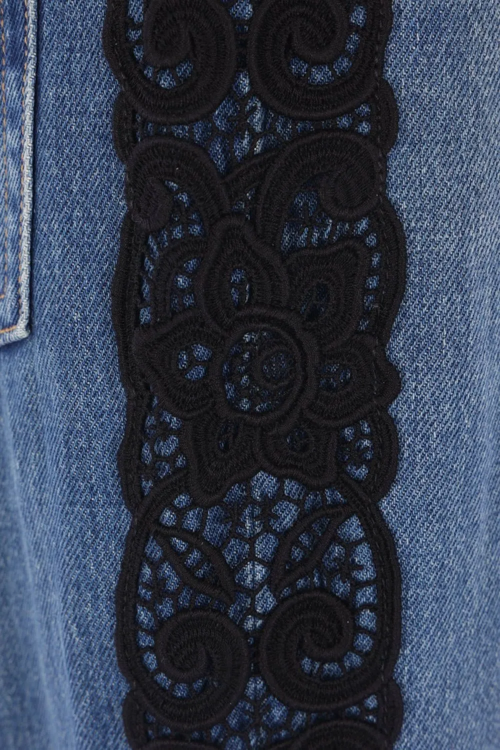 Lace Detailed Jeans