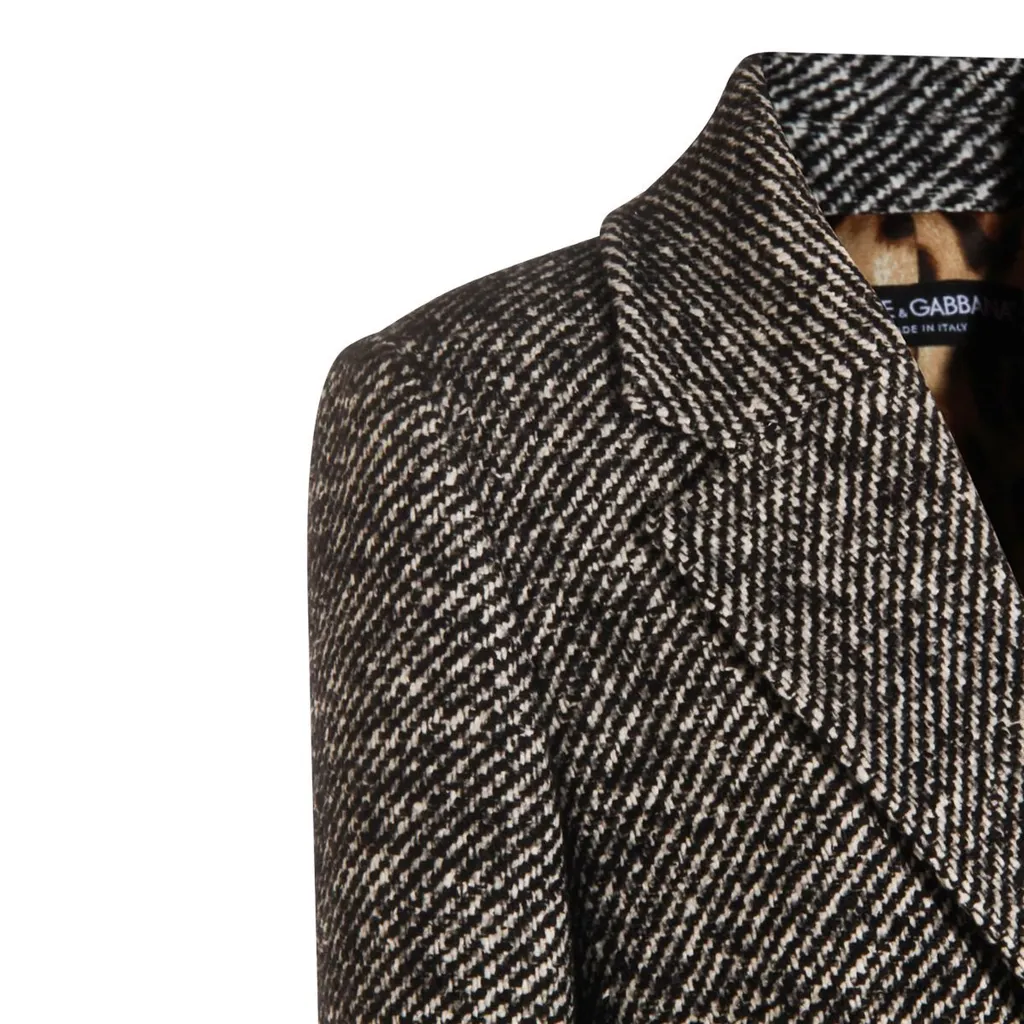 Straight Hem Coat